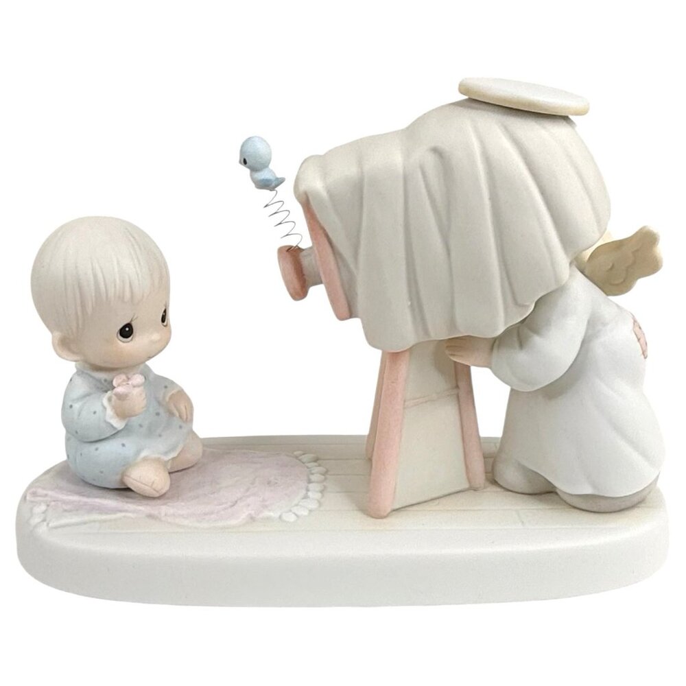 New 1983 Precious Moments Babys First Picture Figurine 1 of 8‎ Baby First Series - Picture 3 of 16